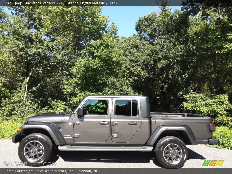 Granite Crystal Metallic / Black 2022 Jeep Gladiator Overland 4x4