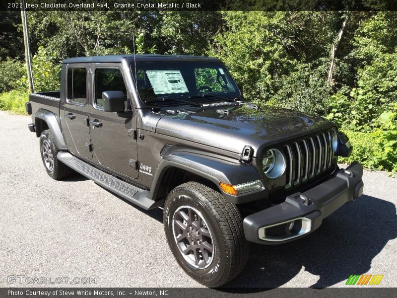 Granite Crystal Metallic / Black 2022 Jeep Gladiator Overland 4x4