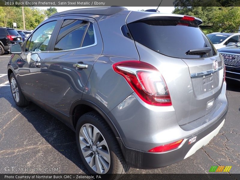 Satin Steel Metallic / Ebony 2019 Buick Encore Preferred