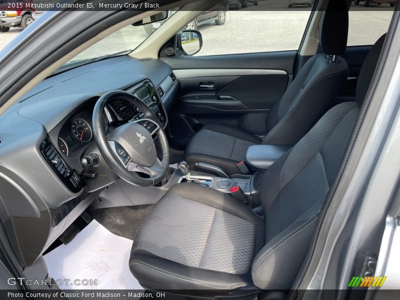 Front Seat of 2015 Outlander ES