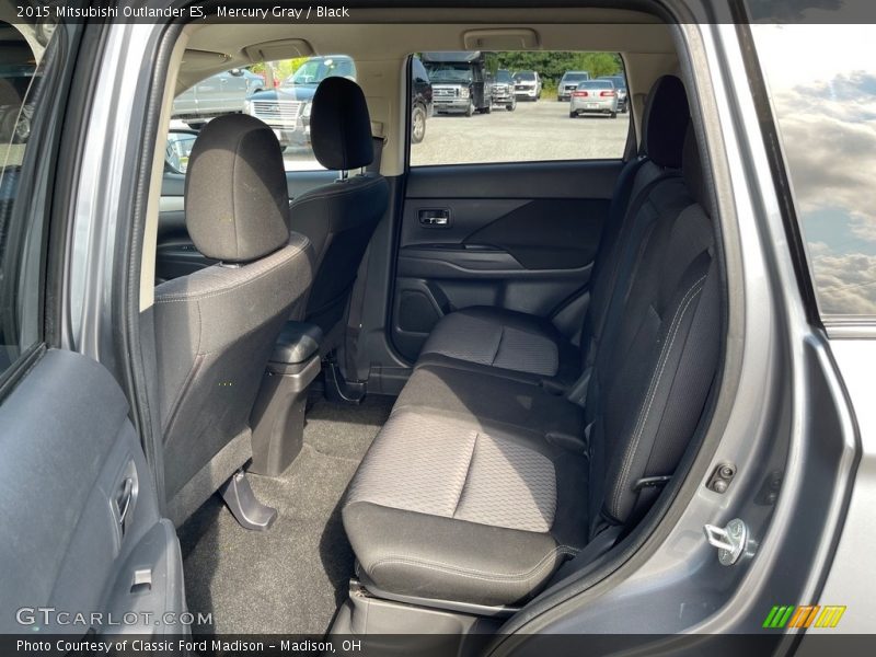 Rear Seat of 2015 Outlander ES