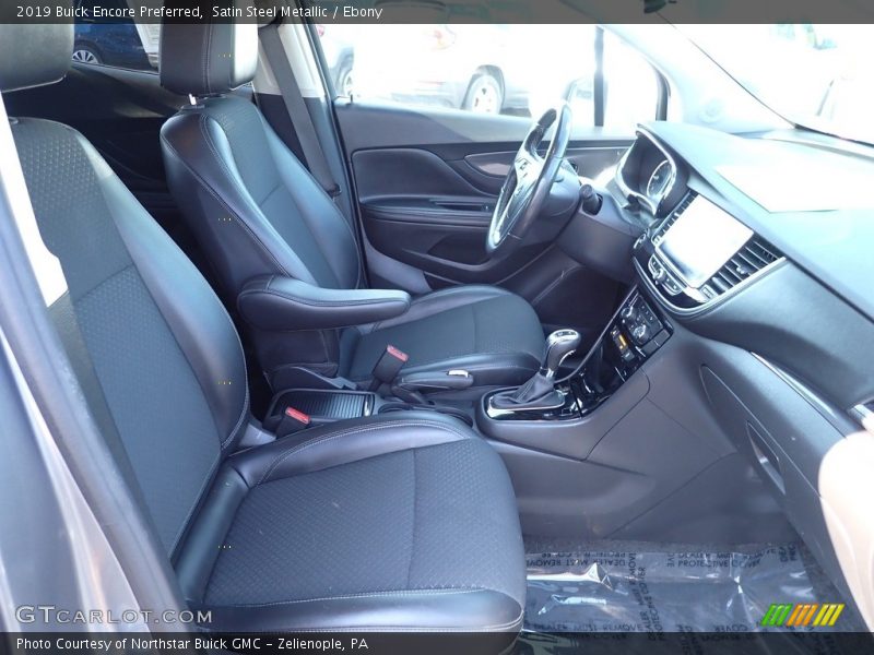 Satin Steel Metallic / Ebony 2019 Buick Encore Preferred