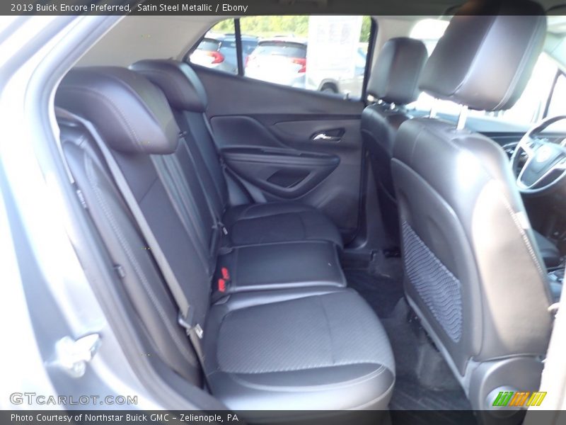 Satin Steel Metallic / Ebony 2019 Buick Encore Preferred