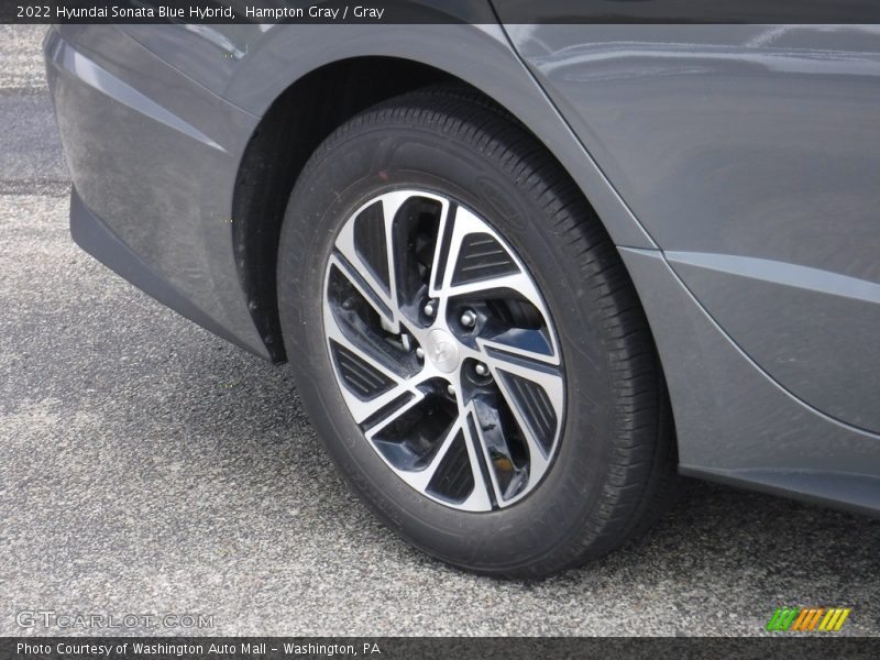 Hampton Gray / Gray 2022 Hyundai Sonata Blue Hybrid
