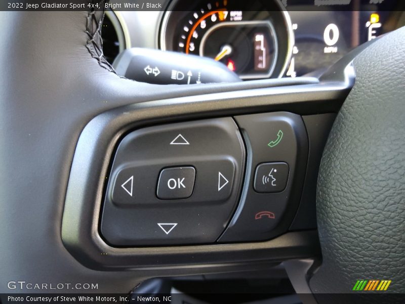 Bright White / Black 2022 Jeep Gladiator Sport 4x4