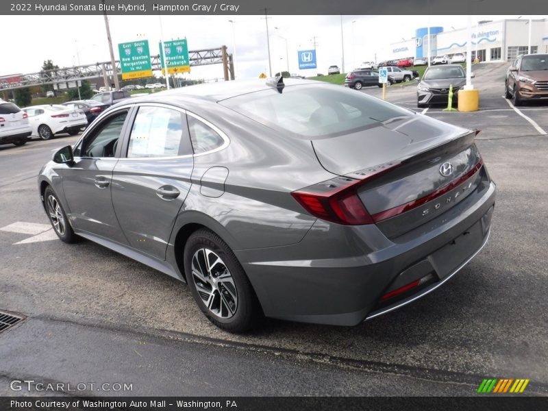 Hampton Gray / Gray 2022 Hyundai Sonata Blue Hybrid