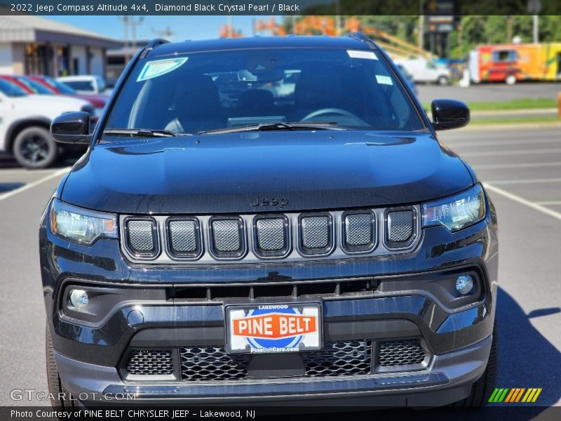 Diamond Black Crystal Pearl / Black 2022 Jeep Compass Altitude 4x4