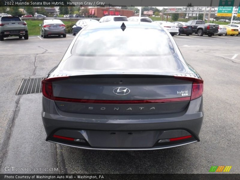Hampton Gray / Gray 2022 Hyundai Sonata Blue Hybrid