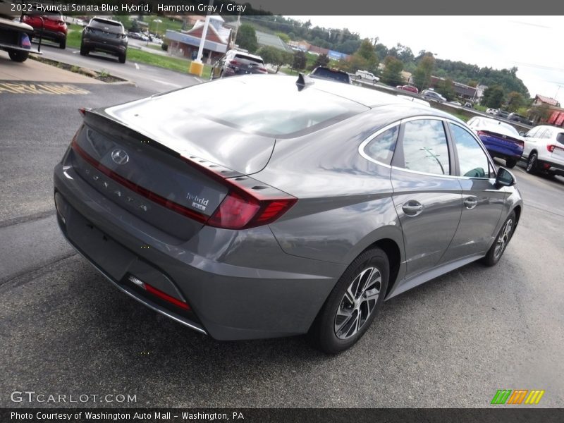 Hampton Gray / Gray 2022 Hyundai Sonata Blue Hybrid