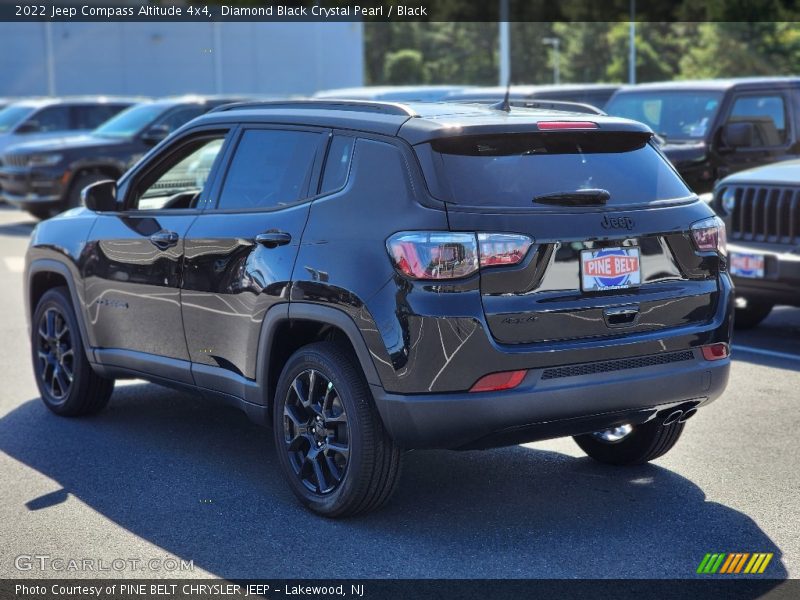Diamond Black Crystal Pearl / Black 2022 Jeep Compass Altitude 4x4