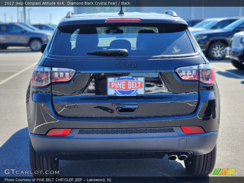 Diamond Black Crystal Pearl / Black 2022 Jeep Compass Altitude 4x4