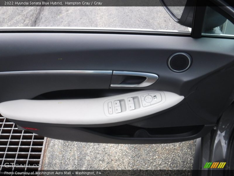 Hampton Gray / Gray 2022 Hyundai Sonata Blue Hybrid