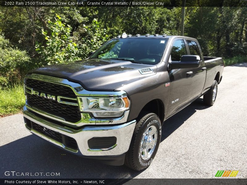 Granite Crystal Metallic / Black/Diesel Gray 2022 Ram 2500 Tradesman Crew Cab 4x4