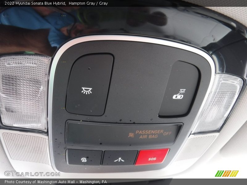 Hampton Gray / Gray 2022 Hyundai Sonata Blue Hybrid