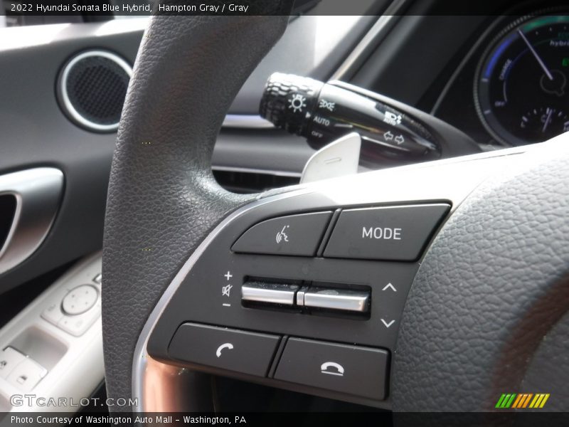 Hampton Gray / Gray 2022 Hyundai Sonata Blue Hybrid