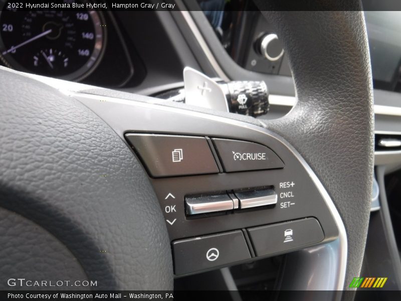 Hampton Gray / Gray 2022 Hyundai Sonata Blue Hybrid
