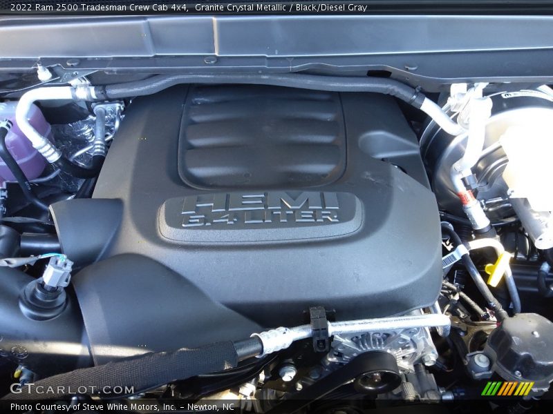 Granite Crystal Metallic / Black/Diesel Gray 2022 Ram 2500 Tradesman Crew Cab 4x4