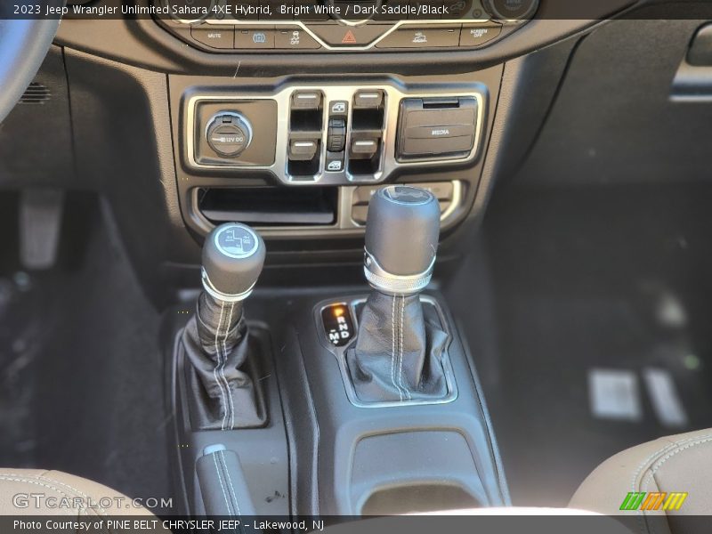  2023 Wrangler Unlimited Sahara 4XE Hybrid 8 Speed Automatic Shifter