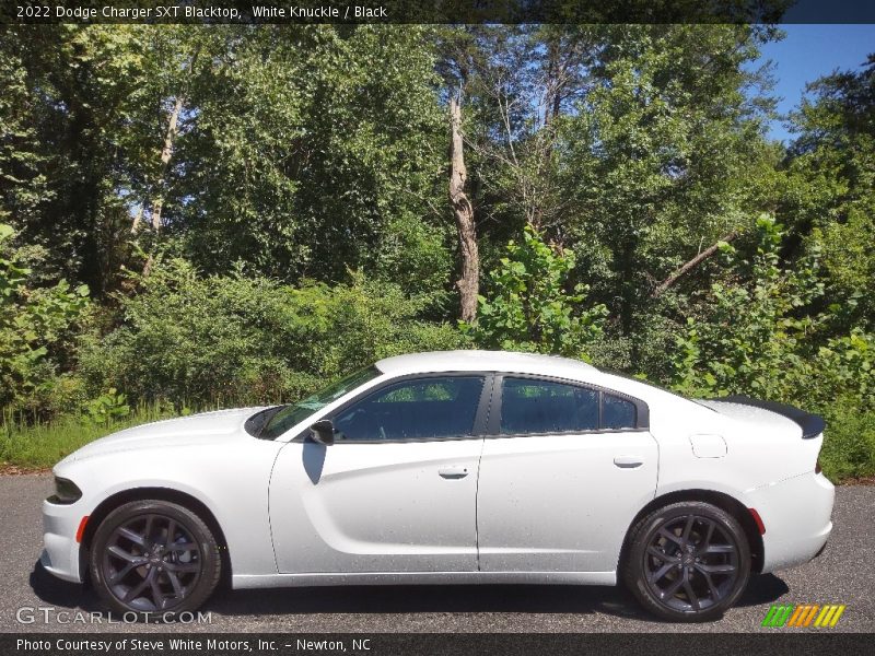 White Knuckle / Black 2022 Dodge Charger SXT Blacktop