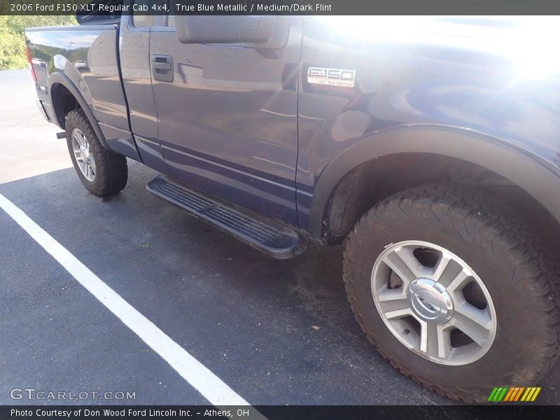 True Blue Metallic / Medium/Dark Flint 2006 Ford F150 XLT Regular Cab 4x4