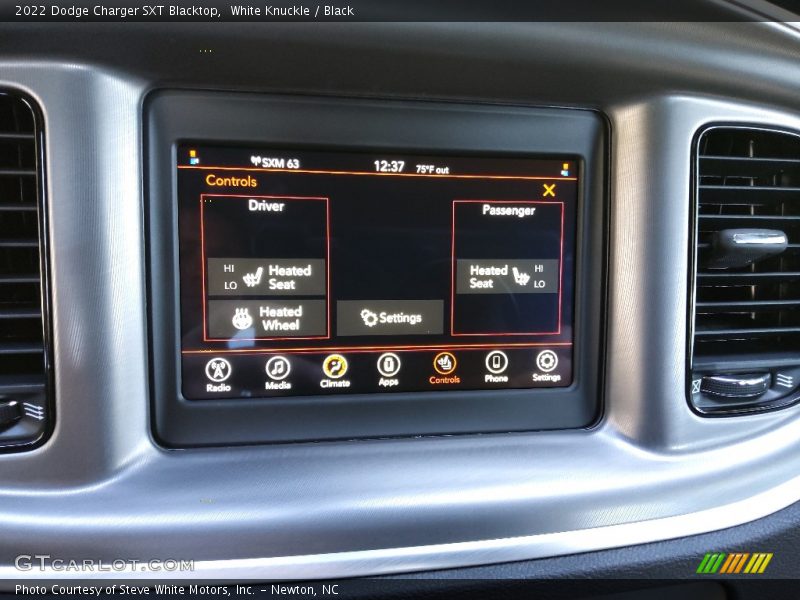White Knuckle / Black 2022 Dodge Charger SXT Blacktop