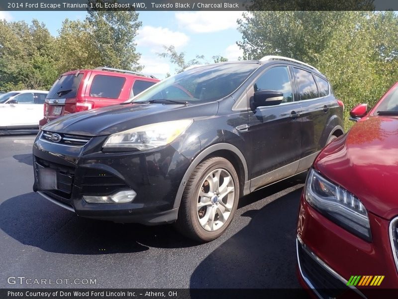 Tuxedo Black / Charcoal Black 2014 Ford Escape Titanium 1.6L EcoBoost 4WD