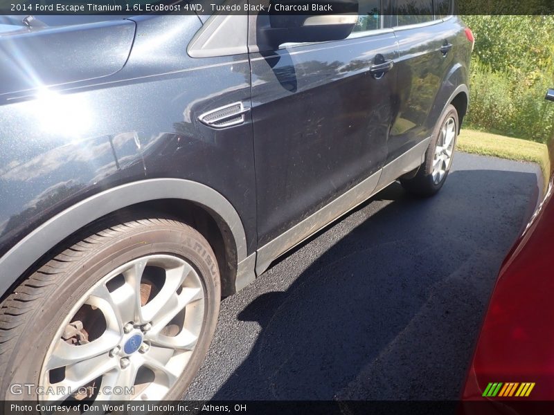 Tuxedo Black / Charcoal Black 2014 Ford Escape Titanium 1.6L EcoBoost 4WD