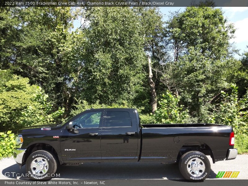 Diamond Black Crystal Pearl / Black/Diesel Gray 2022 Ram 2500 Tradesman Crew Cab 4x4