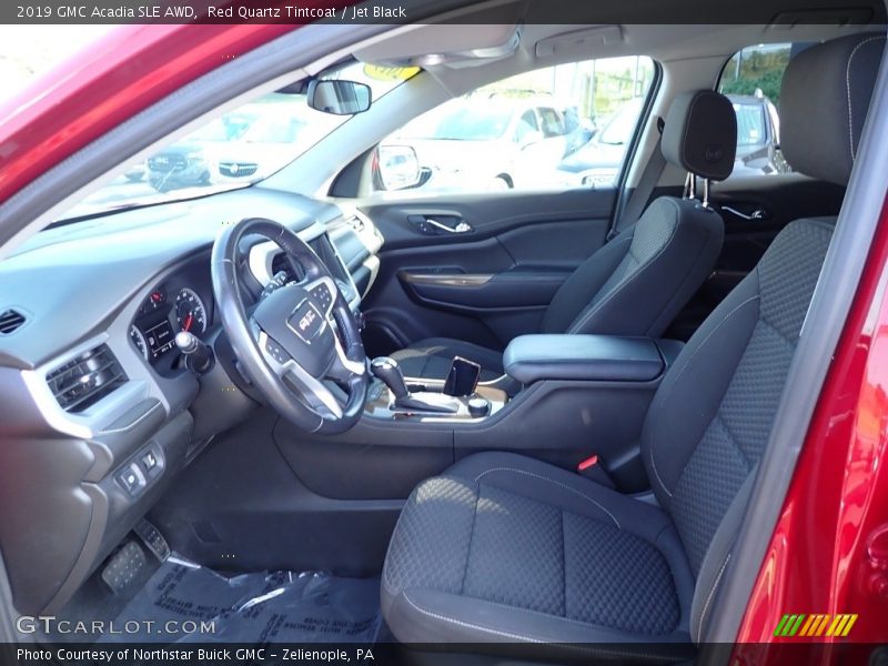 Red Quartz Tintcoat / Jet Black 2019 GMC Acadia SLE AWD