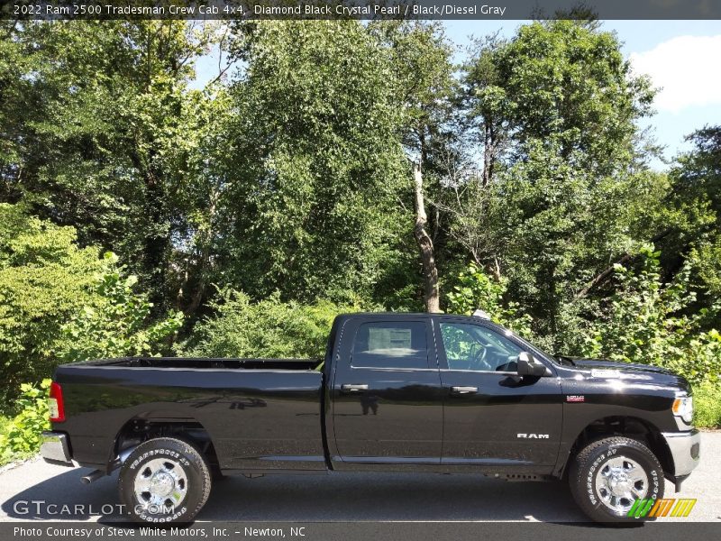 Diamond Black Crystal Pearl / Black/Diesel Gray 2022 Ram 2500 Tradesman Crew Cab 4x4