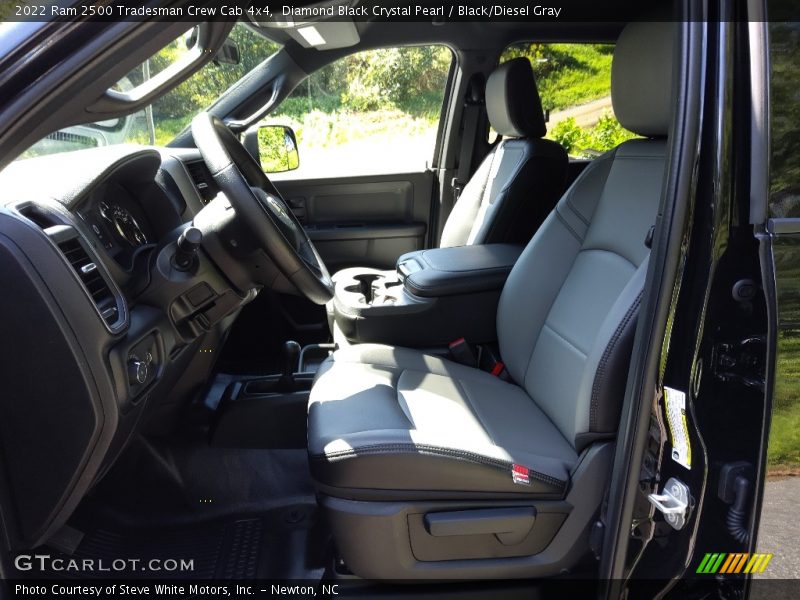 Diamond Black Crystal Pearl / Black/Diesel Gray 2022 Ram 2500 Tradesman Crew Cab 4x4