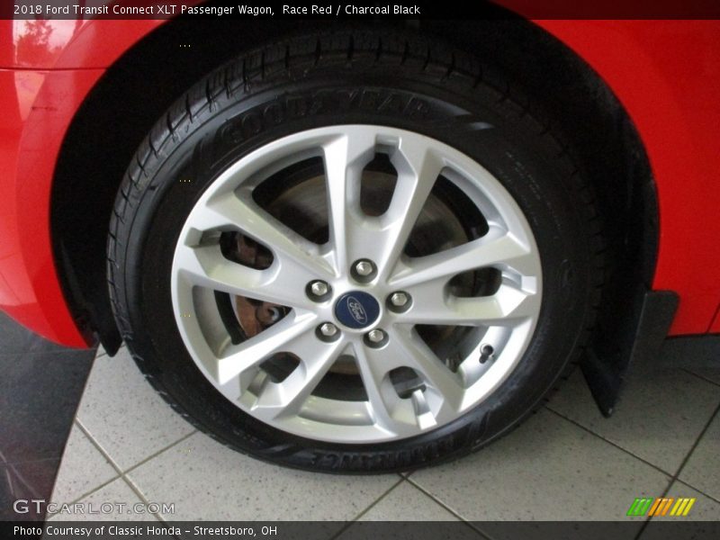 Race Red / Charcoal Black 2018 Ford Transit Connect XLT Passenger Wagon