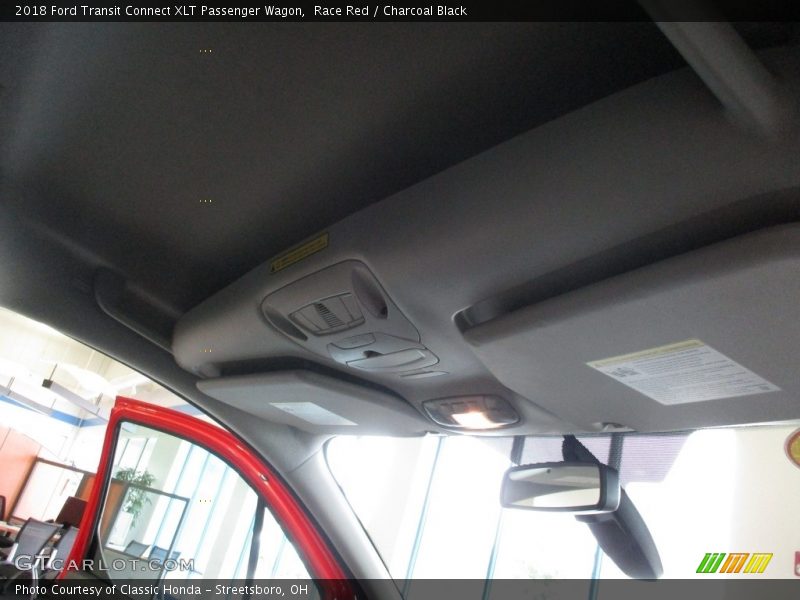 Race Red / Charcoal Black 2018 Ford Transit Connect XLT Passenger Wagon