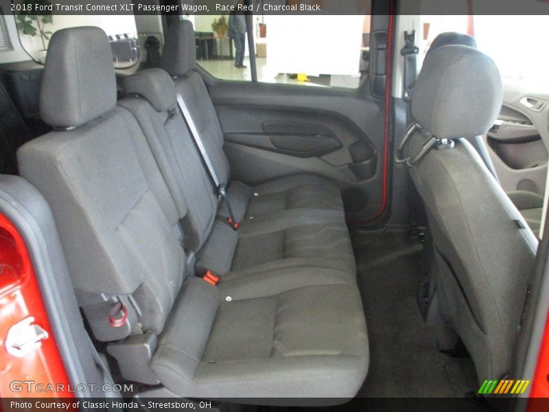 Race Red / Charcoal Black 2018 Ford Transit Connect XLT Passenger Wagon
