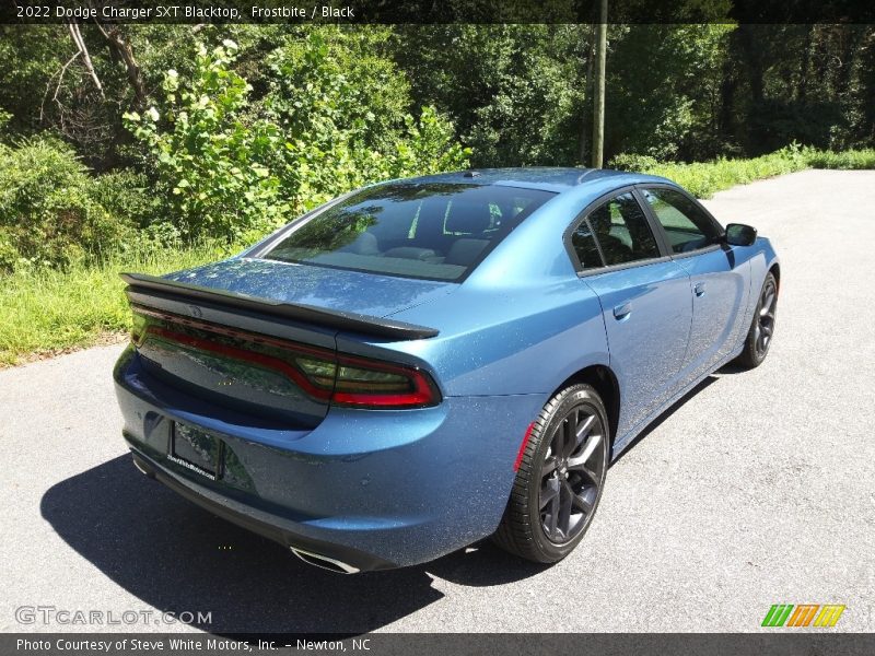 Frostbite / Black 2022 Dodge Charger SXT Blacktop
