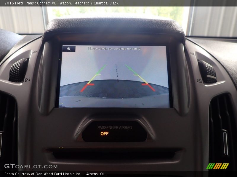 Magnetic / Charcoal Black 2016 Ford Transit Connect XLT Wagon
