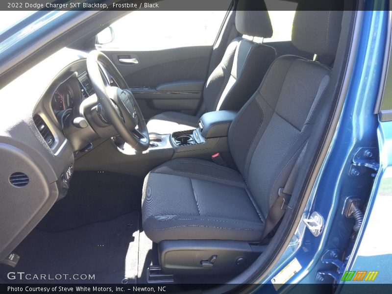 Frostbite / Black 2022 Dodge Charger SXT Blacktop