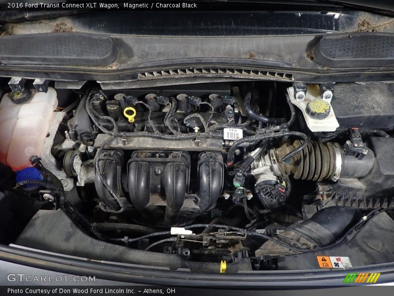 Magnetic / Charcoal Black 2016 Ford Transit Connect XLT Wagon