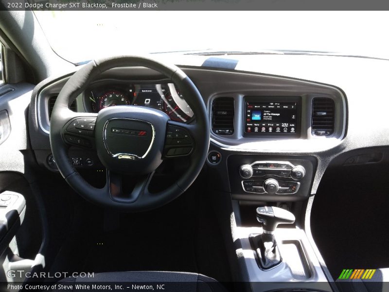 Frostbite / Black 2022 Dodge Charger SXT Blacktop