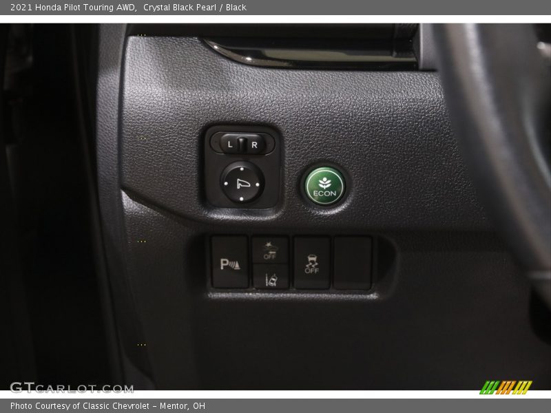 Crystal Black Pearl / Black 2021 Honda Pilot Touring AWD