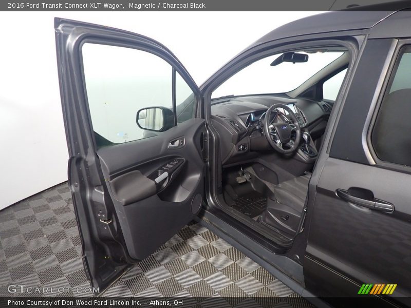 Magnetic / Charcoal Black 2016 Ford Transit Connect XLT Wagon