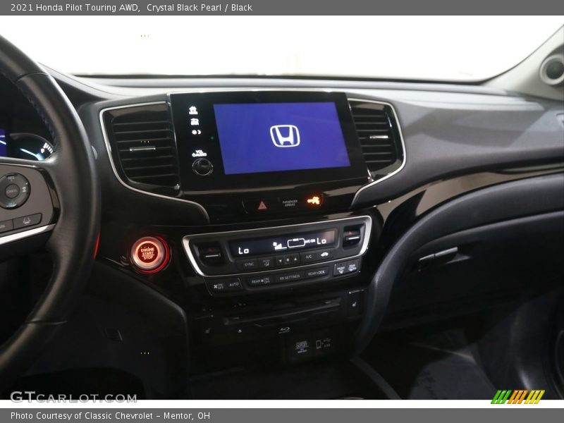 Crystal Black Pearl / Black 2021 Honda Pilot Touring AWD