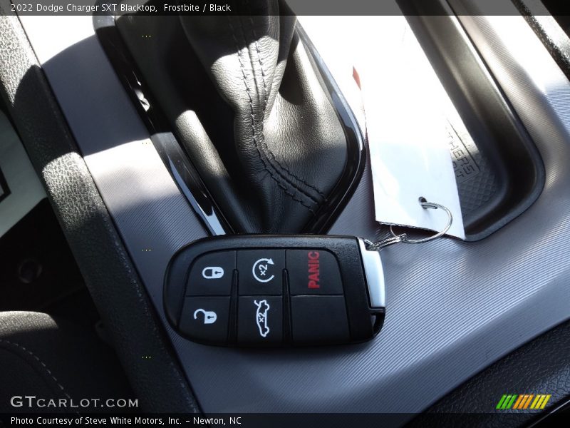 Frostbite / Black 2022 Dodge Charger SXT Blacktop