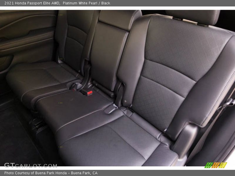 Platinum White Pearl / Black 2021 Honda Passport Elite AWD