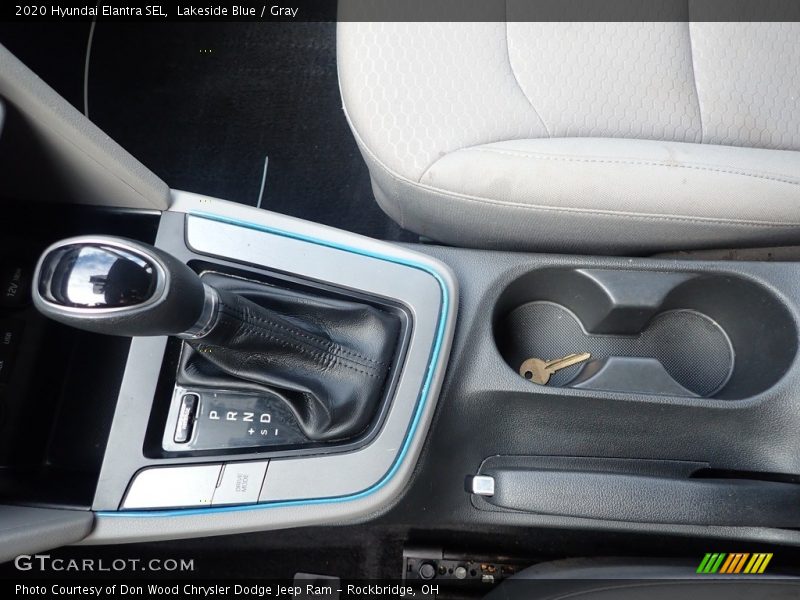 Lakeside Blue / Gray 2020 Hyundai Elantra SEL