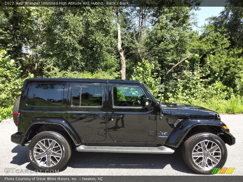  2022 Wrangler Unlimited High Altitude 4XE Hybrid Black