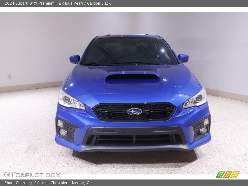WR Blue Pearl / Carbon Black 2021 Subaru WRX Premium