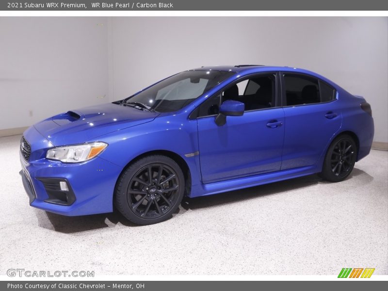 Front 3/4 View of 2021 WRX Premium