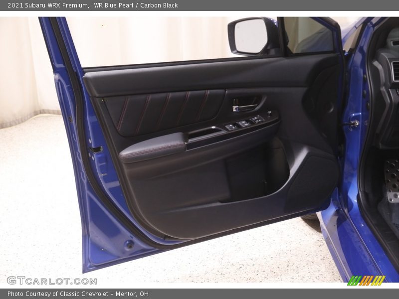 Door Panel of 2021 WRX Premium