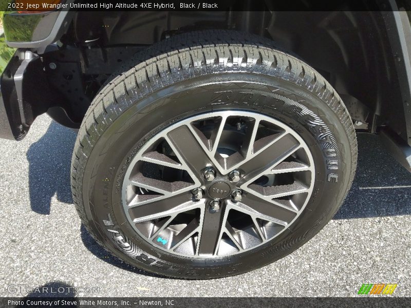  2022 Wrangler Unlimited High Altitude 4XE Hybrid Wheel